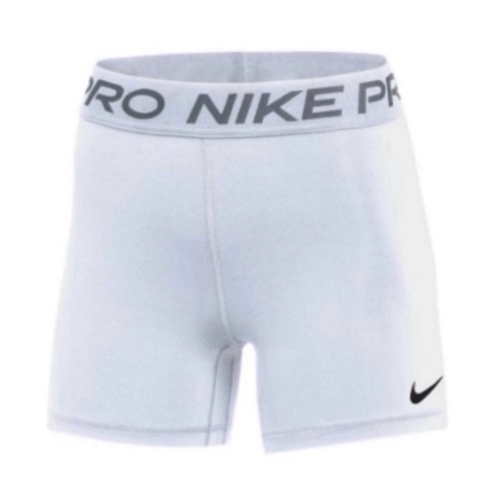 NWT Nike White Pro 365 5” Shorts Size Small